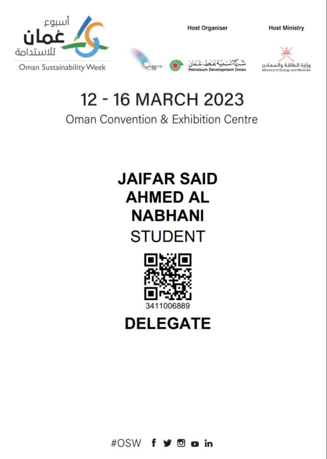 I would like to express my appreciation to @SQU_Info for providing me with this opportunity. It is a testament to the SQU's commitment to fostering a culture of #innovation and #sustainability, and I am #proud to be a part of such a community.
#wastemanagement 
#CircularEconomy