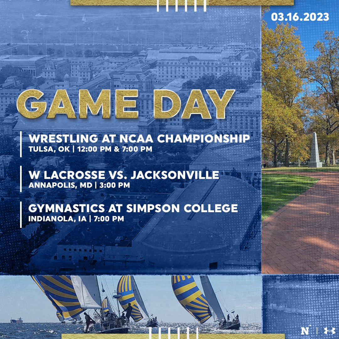 Navy Athletics on Twitter "Today’s competitions👇 WLacrosse📺 https