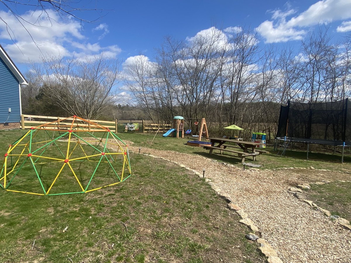 DrRooftopKY's tweet photo. Orchard playground is coming along.
#CharleesOrchard
#ThreeArrowsFarm
#TheLuckyFew https://t.co/zmJmbxfYDB