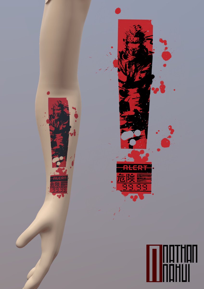 nathannahui4's tweet photo. Diseño disponible del juego Metal Gear!
Precio: $2000 

Si quieres apartarlo mándame mensajito para decirte como sacar cita.

#tatuajesmexico #tatuajesgamers #metalgearsolid #solidsnake #playstation #metalgearsolidfanart #gamer #nathannahui #nathannahuidesign https://t.co/AQV0SCfbAp