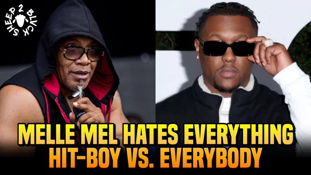 2BLVCKSHEEP's tweet photo. ⚛️ The Sheep Show ⚛️ 

“Gender Fluid Music” (ep. 162)

✳️ Hit-Boy vs. producers
✳️ Drake &amp; Lil Baby album rumor
✳️ Melle Mel hates on everything 
+ Jim Jones/Hitmaka, Ja Morant &amp; more‼️

🎧: https://t.co/XLl5wTCBUG
🎧: https://t.co/IpB3soa7mm
🖥️: https://t.co/BnQzRsUvp0 https://t.co/iJVwiuluiG