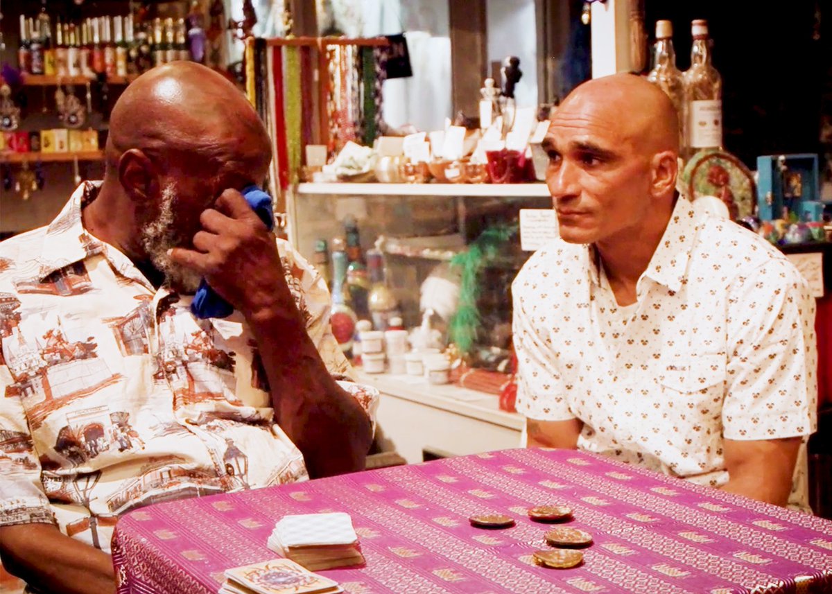 myrabidreality's tweet photo. We’re not psychic, but we predict that TODAY’s new episode of #BigEasyBoyz will give you all the feels ☺️😭🤯. Catch the new #BEB featuring Toney &amp; Earl only on #RabidReality. 
@VRC_Pitbull 

#Nola #psychic #tarot #DogLover #YouWatchTheyEat #TiaTorres https://t.co/KuetVWFreI