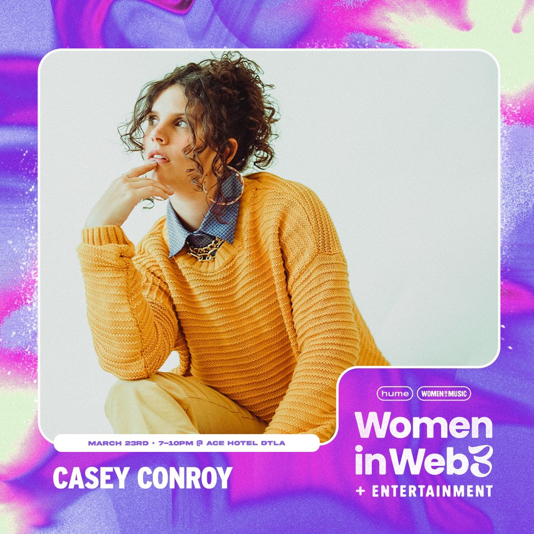 ✨Artist Spotlight - Meet @IAmCaseyConroy✨ Originally from Orlando, FL, Casey is an alternative pop singer/songwriter and we are so excited to have her perform at our #InternationalWomensMonth celebration on March 23rd! Get tickets at bit.ly/HumeIWEvent More about Casey🧵