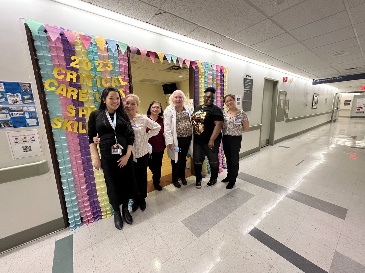 MSWneuronurses's tweet photo. Shout-out to the critical care nurses for holding out second #skillsfair. Learning is power!🧠💪#engaged #criticalcare @LindaVRN @BethOliverVP https://t.co/0AfOfeJ7FI