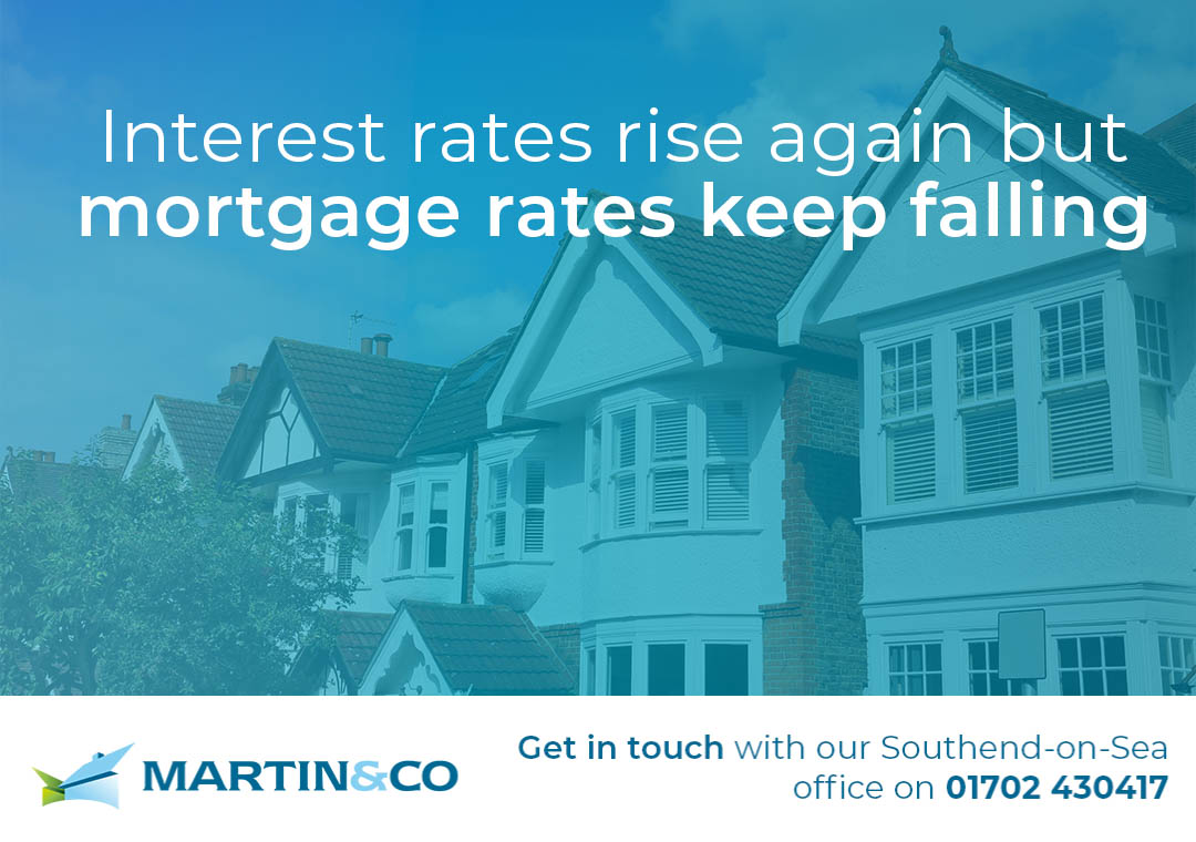 Despite increases to the cost of borrowing, fixed rate mortgages are continuing to come down, falling by 0.35% for two-year deals and by 0.43% for five-year ones.*

Are we seeing a turn in the market?

For more advice, contact our team today: martinco.com/estate-agents-…

*Zoopla