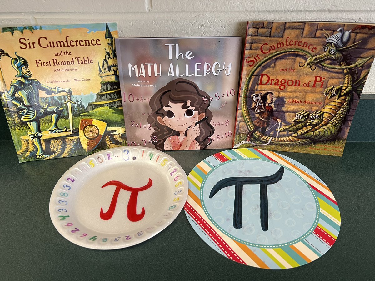 Happy Pi Day!   Enjoyed the books and activities at MTES! #mtsd_learn