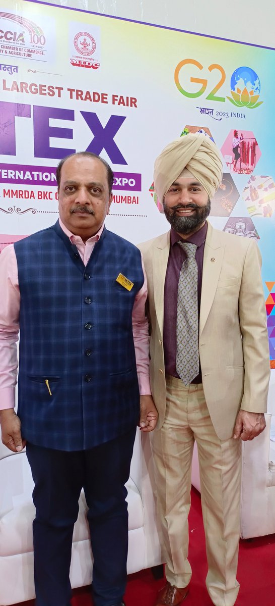 RtnManpreet's tweet photo. The @macciamumbai successfully concluded #MITEX under leadership of #MACCIA President Sh. @Gandhi_Lalit_ https://t.co/MWkyaeRHIz