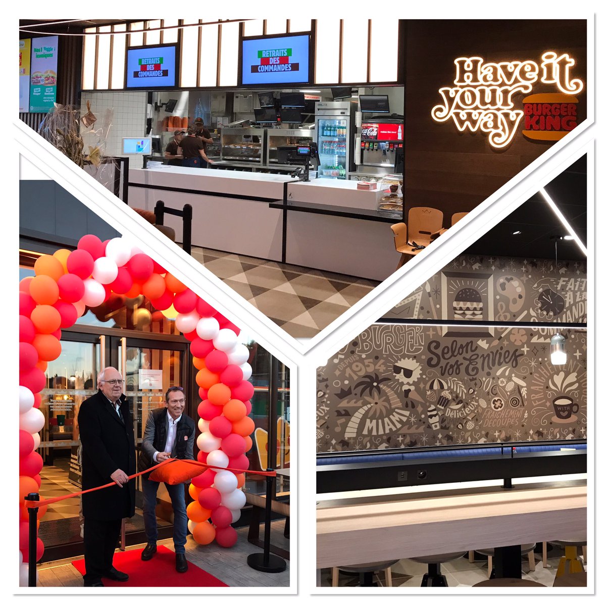Inauguration ce soir  du restaurant <a href="/BurgerKingFR/">Burger King France</a> à #balaruc le vieux, un recrutement mené par @pole_emploi #Sète  avec nos partenaires <a href="/mlij_bt/">MLIJ Bassin de Thau</a> <a href="/Capemploi_/">Cap Emploi</a> Objectif 100 emplois !