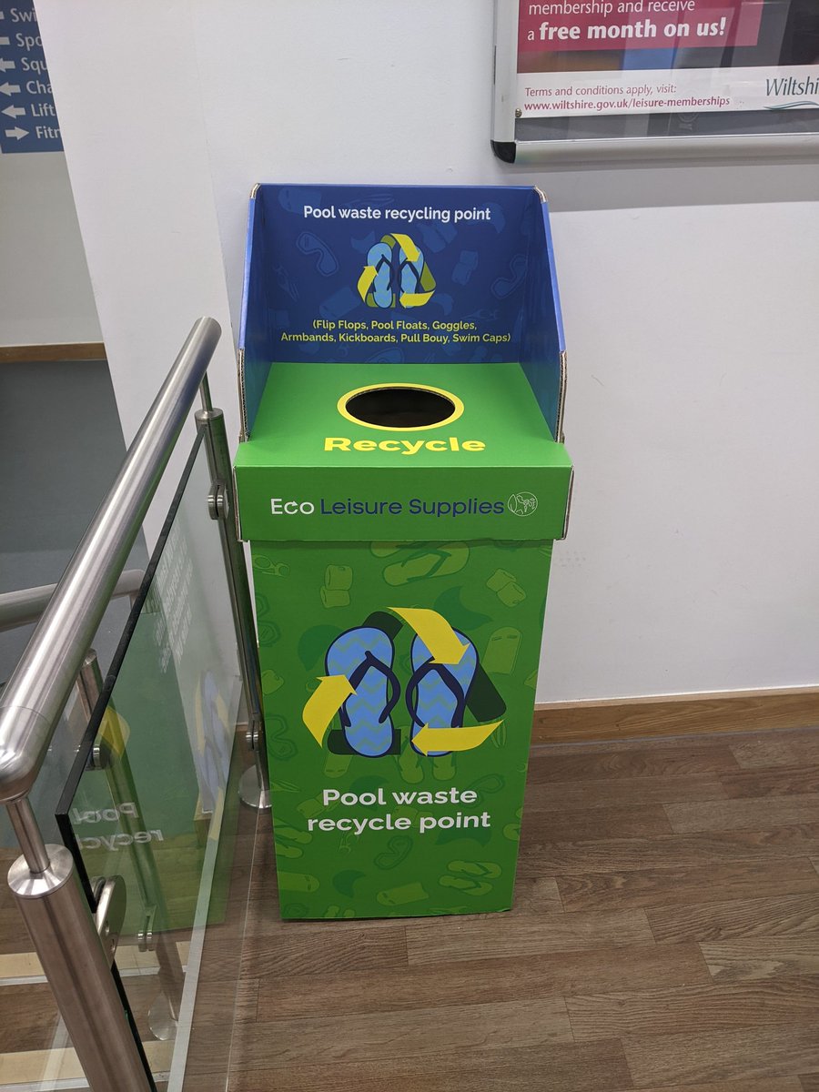 Very pleased to see this new pool waste recycling point at the Vale Community Campus in Pewsey!