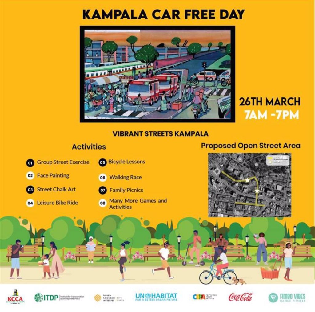 Kampala Car Free Day, anyone? 😃😃