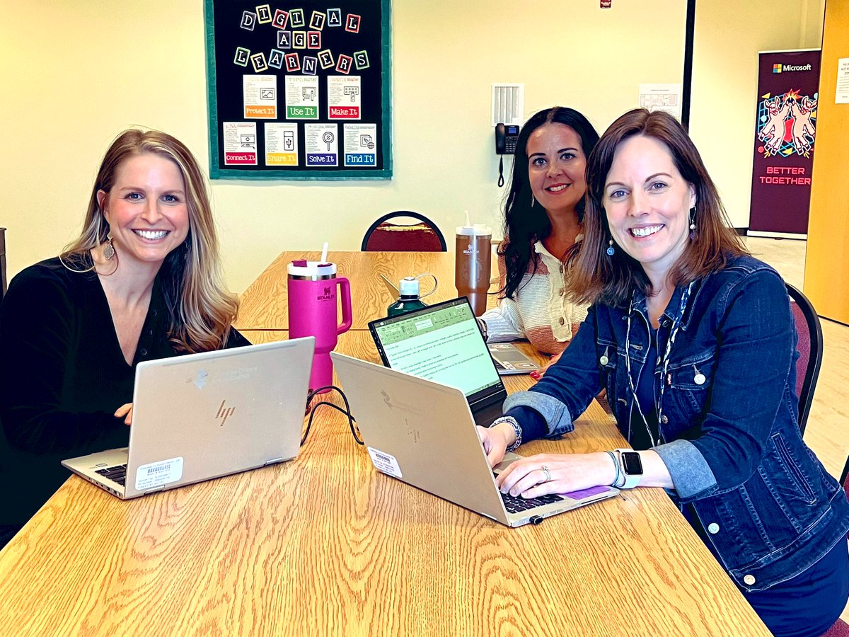Anne Thiers (@thelibraryanne) on Twitter photo Great collaborative #blendedlearning planning session today with Ashley West and Erin Thomas. I’m excited to see their innovative ideas come to life <a href="/FreeHomeES/">Free Home ES</a> Great collaborative #blendedlearning planning session today with Ashley West and Erin Thomas. I’m excited to see their innovative ideas come to life <a href="/FreeHomeES/">Free Home ES</a>