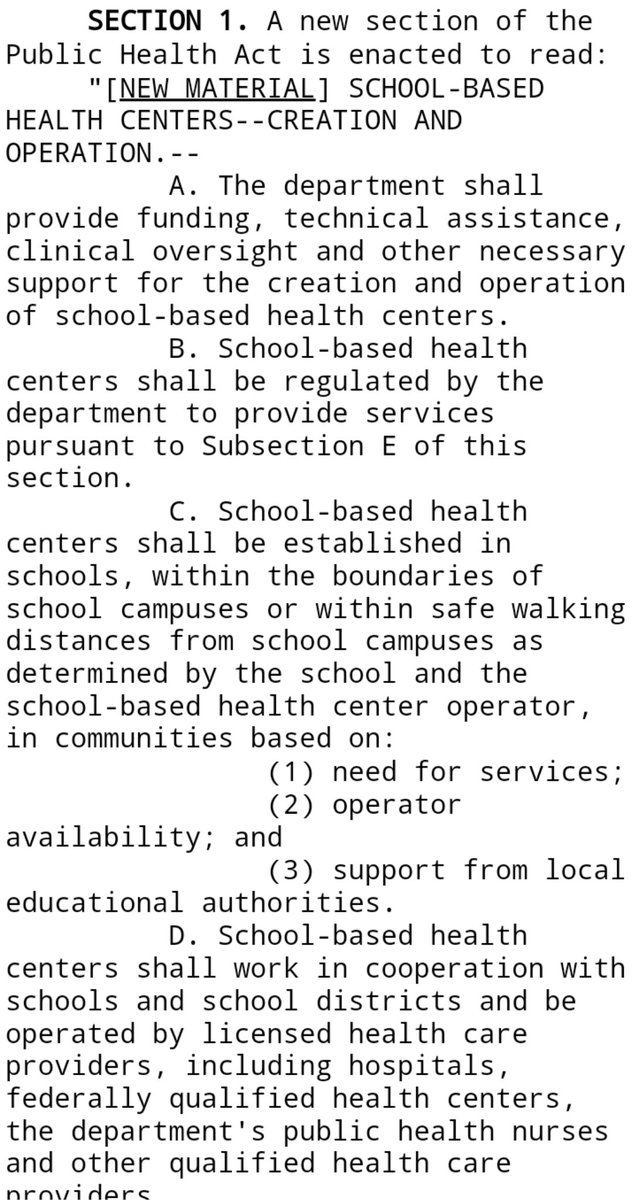 savedgirl316's tweet photo. #nmleg
#SB397
URGENT!
SB 397 would allow school-based "health centers" to be built on or near school property.
School personnel would be allowed to send students to these for abortions, hormones injections, etc. WITHOUT parental consent!
Tell the House to vote NO on SB 397! https://t.co/TUrtJSvqeL