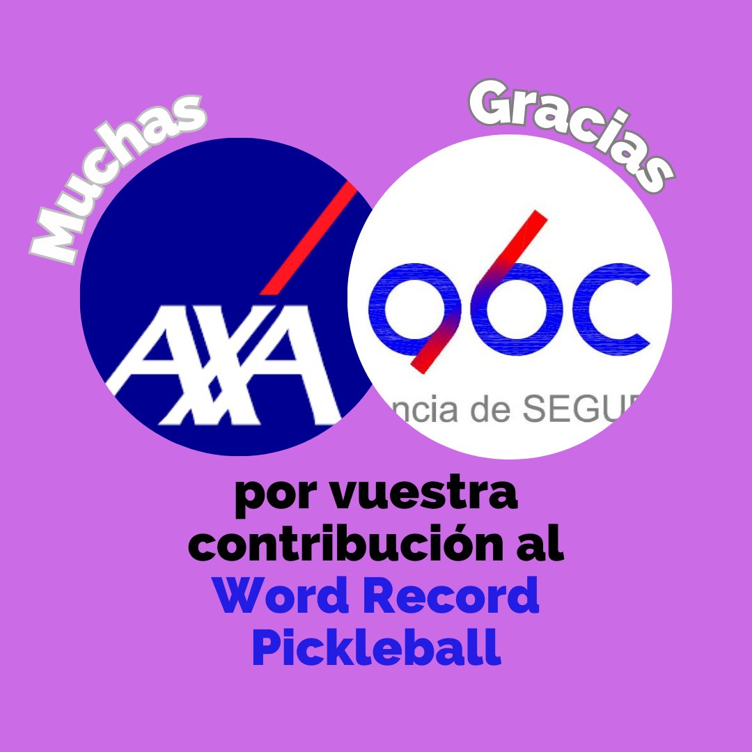 PickleballSpain's tweet photo. #wrpb EL RÉCORD TAMBIÉN ES VUESTRO
Muchas gracias @LUISMARTYBLANCO @ABCseguros12 @AXASegurosEs @padelrioindoor y NUTRE, que ayudaron a hacer realidad "El partido más largo de Pickleball"🏅
@fundacionalapar
@FundAlasMadrid
@AytoVDLCanada
@AMPickleball
#ilovepickleball https://t.co/Kah2lo3kBc