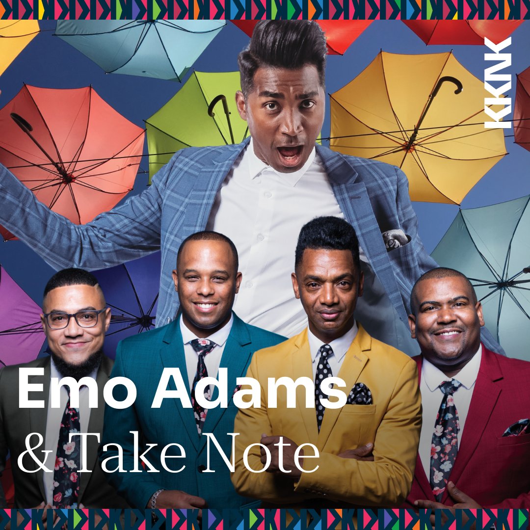 KKNKfees's tweet photo. Emo Adams &amp; Take Note gaan jou op 'n energieke reis deur 'n keur van die grootste treffers neem. Skud jou vere reg, maak jou litte los, bring die hele familie en wees gewaarsku – jy gaan nie vir 'n oomblik stilsit nie. Lees meer: https://t.co/V9MO5fOkhD https://t.co/pA8rsl9Wbt