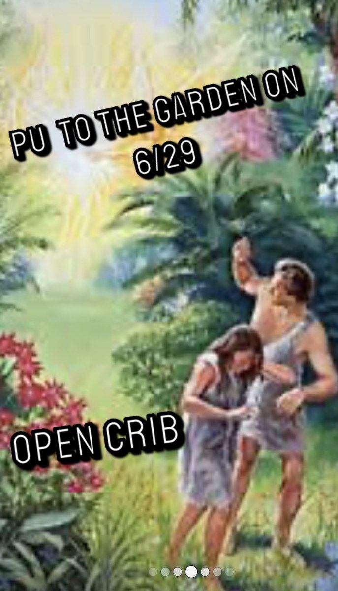 OGadam0's tweet photo. @GodtheGreatestG just told me i got this whole crib to myself beside this one apple tree come slide for a party #pu #cribissick #opencrib https://t.co/nBCFypdkq2