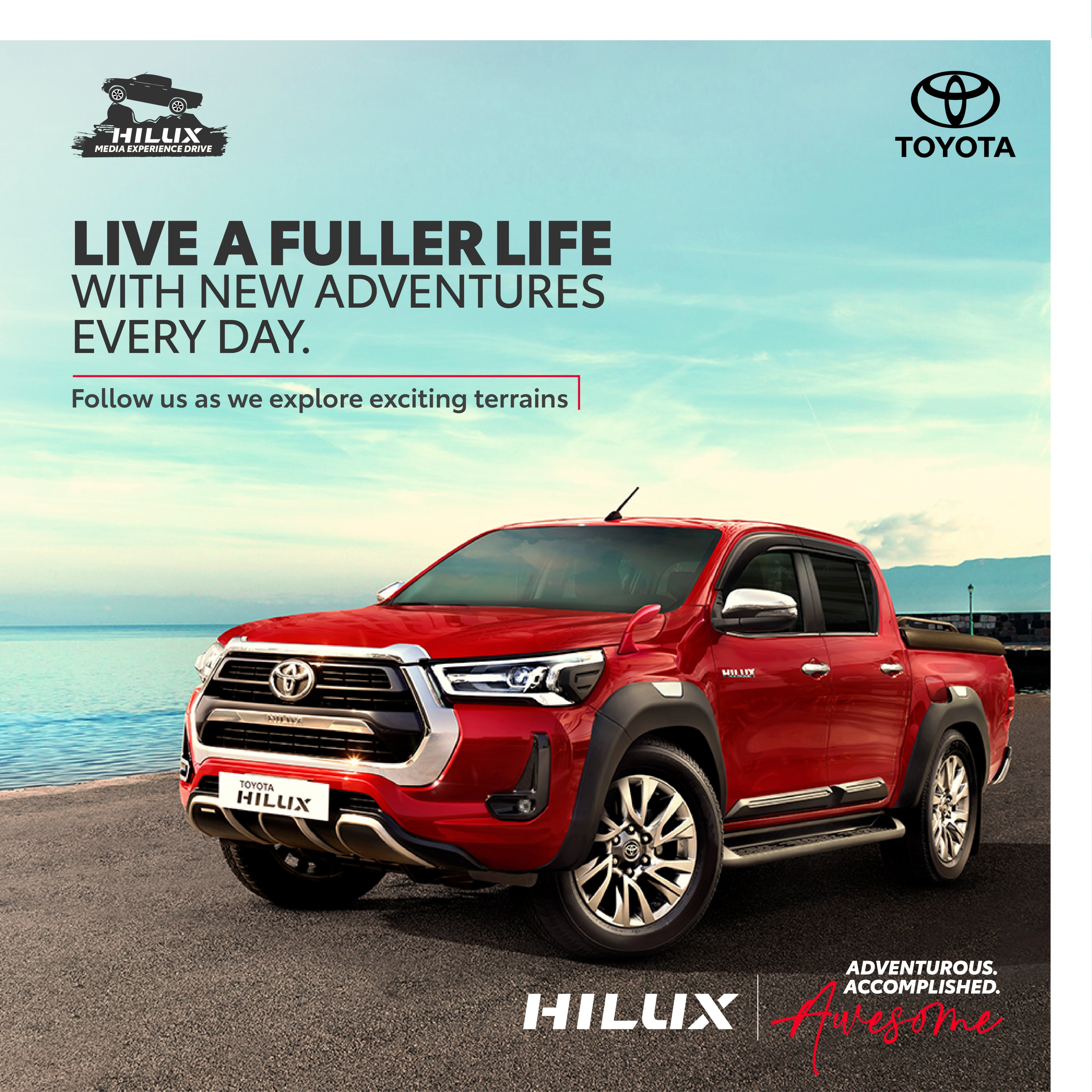 Toyota Hilux - Live a fuller life