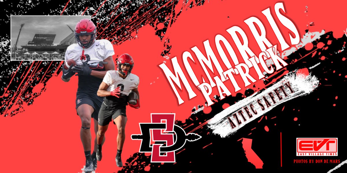 TheSDSUPodcast's tweet photo. Player card: Patrick McMorris (@McmorrisPatrick)

One of the best defenders in America returned to the Mesa in 2023  The ultimate playmaker, look for Patrick McMorris' role to increase even more this season. https://t.co/LmLDZdBgln