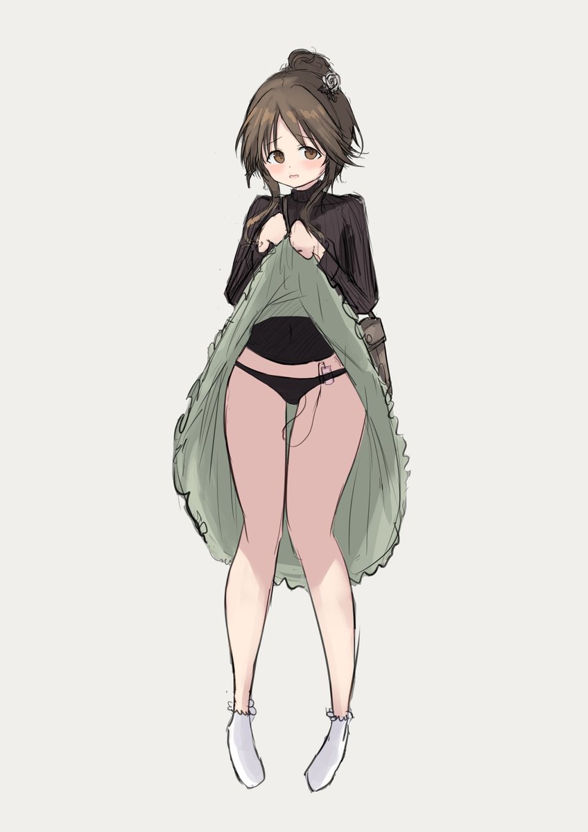 【NSFW・rkgk】藍子ちゃんたくしあげ 