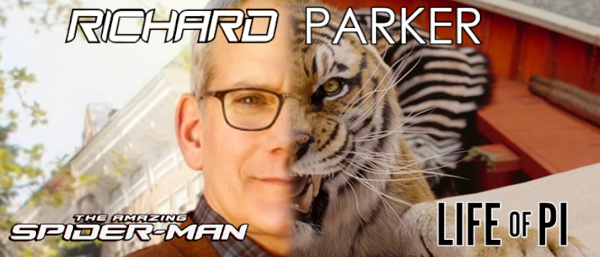 Happy #PiDay! Fun fact to celebrate: In #LifeOfPi the tiger was really #SpiderMan's dad! Yes, THAT #RichardParker! 
This episode we cover the fan-theory that Peter Parker's dad spliced his DNA with a Bengal tiger to save a young castaway named Pi!

open.spotify.com/episode/7cCGsQ…