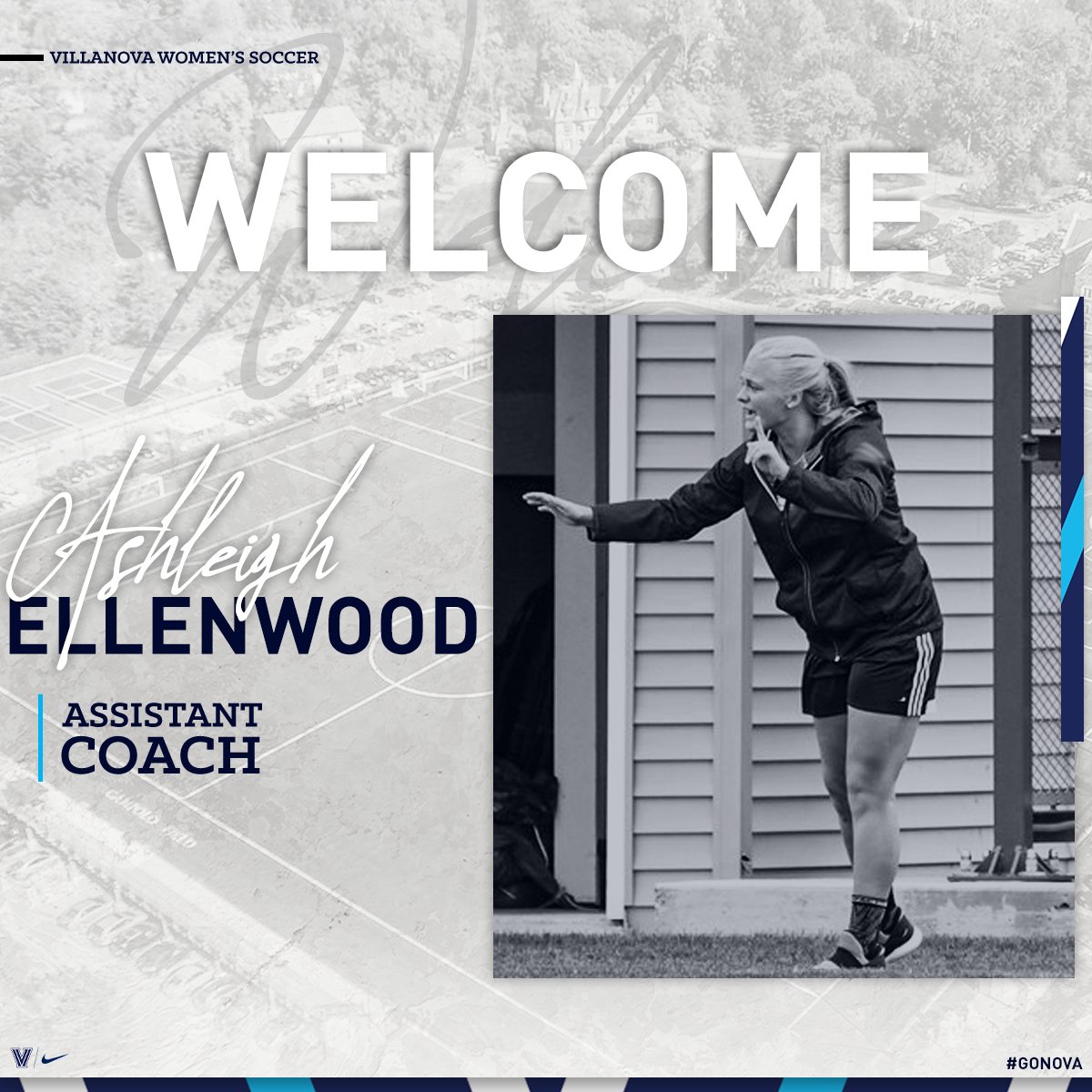 NovaWSoccer's tweet photo. #NovaNation, join us in welcoming Ashleigh Ellenwood to our coaching staff!

📰 https://t.co/E6VQdwD60L https://t.co/5tVIej4ZtT
