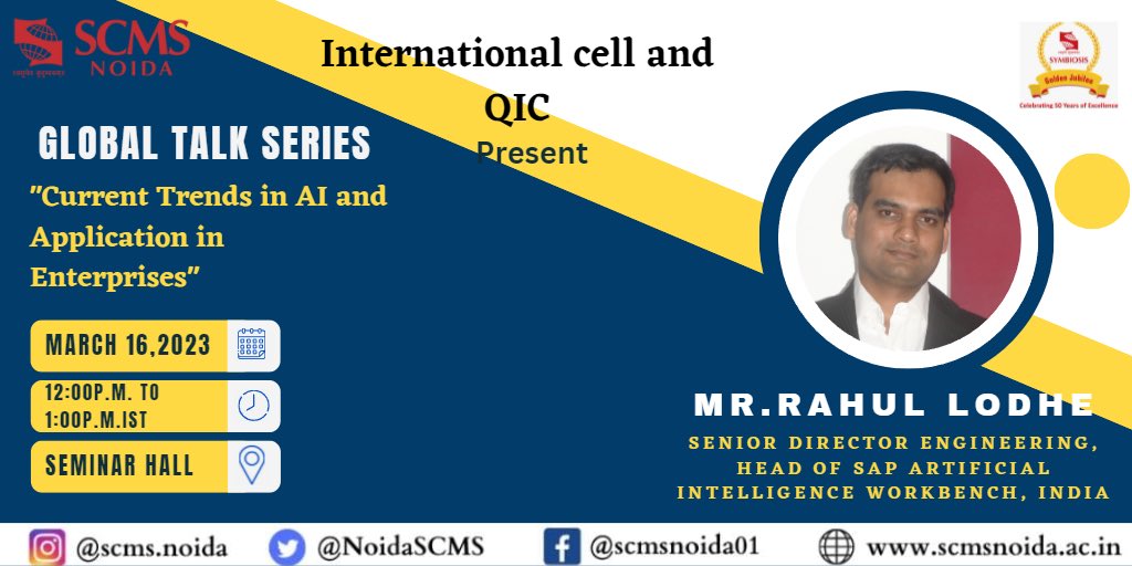 SCMS NOIDA tweet media