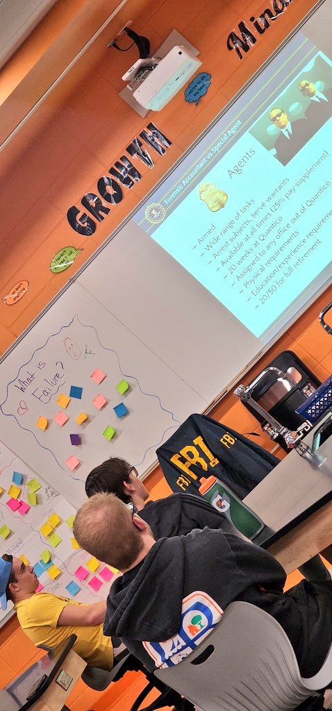 CHSD94's tweet photo. Forensics classes are learning about roles in the FBI from an '02 Alum and current FBI Agent.

#LEARNINGLivingLeading
#WeAreWeGo
#WildcatsReturn https://t.co/kXligz7Jwy