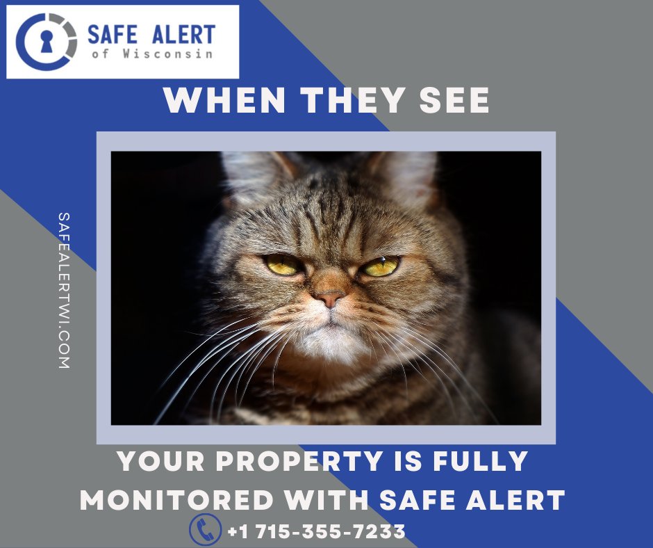 WisconsinSafe's tweet image. Trust us, you want Safe Alert!! Check out our website Safealertwi.com and send us a message for more information!

#Wisconsin #CentralWisconsin #homesecurity #smarthome #safety #SafetyInMind