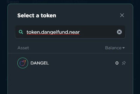 dAngelFund's tweet photo. How can you buy DANGEL tokens?
1⃣Visit https://t.co/7hqIXSvfrY
2⃣Click the trade section
3️⃣Connect your NEAR Wallet
4️⃣Write “token.dangelfund.near” and add your wallet #near #DANGEL #dAngelFund https://t.co/KzonGG3MkF