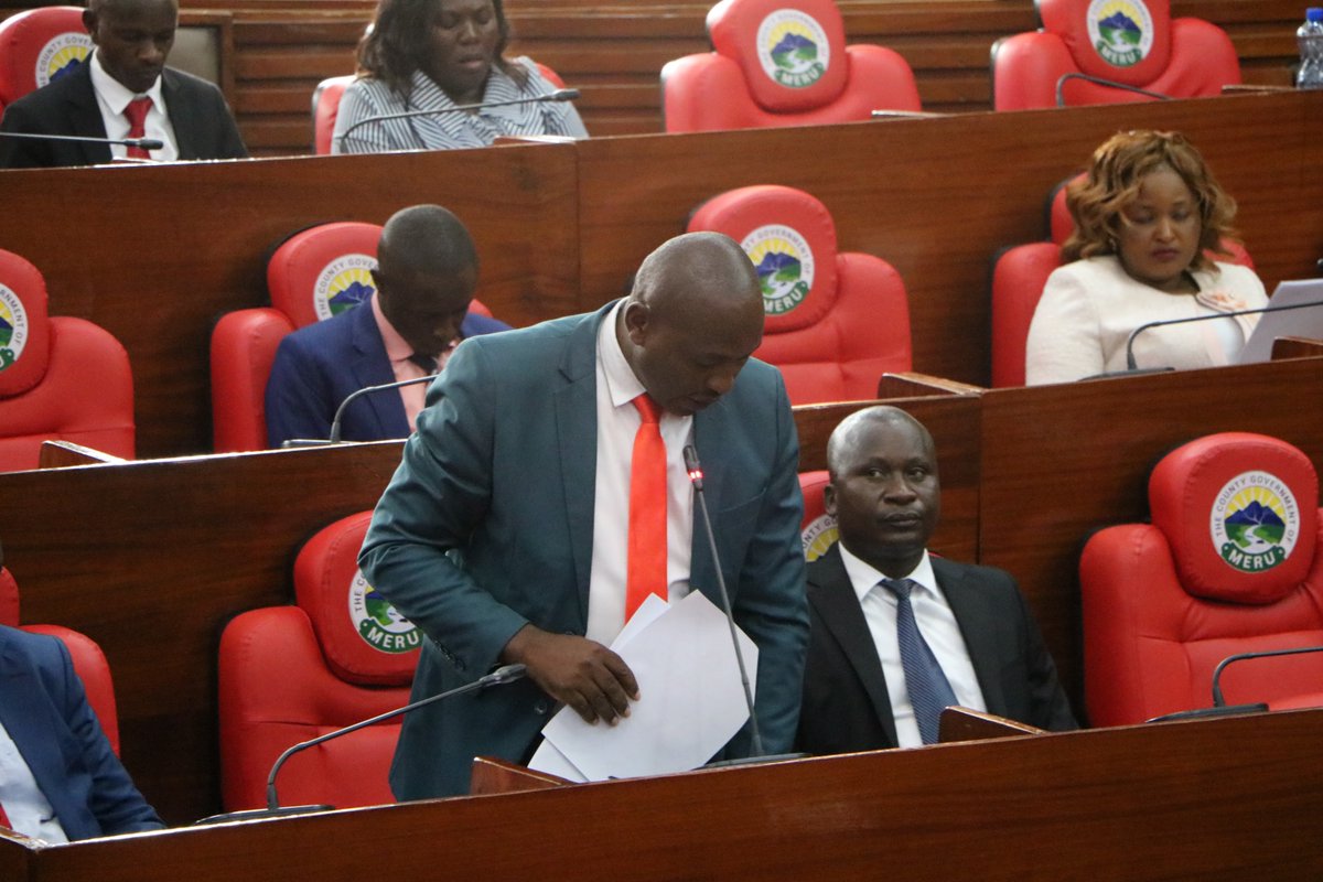 A member of the Speaker's Panel, Hon. Secondina Kanini chairing the afternoon today.