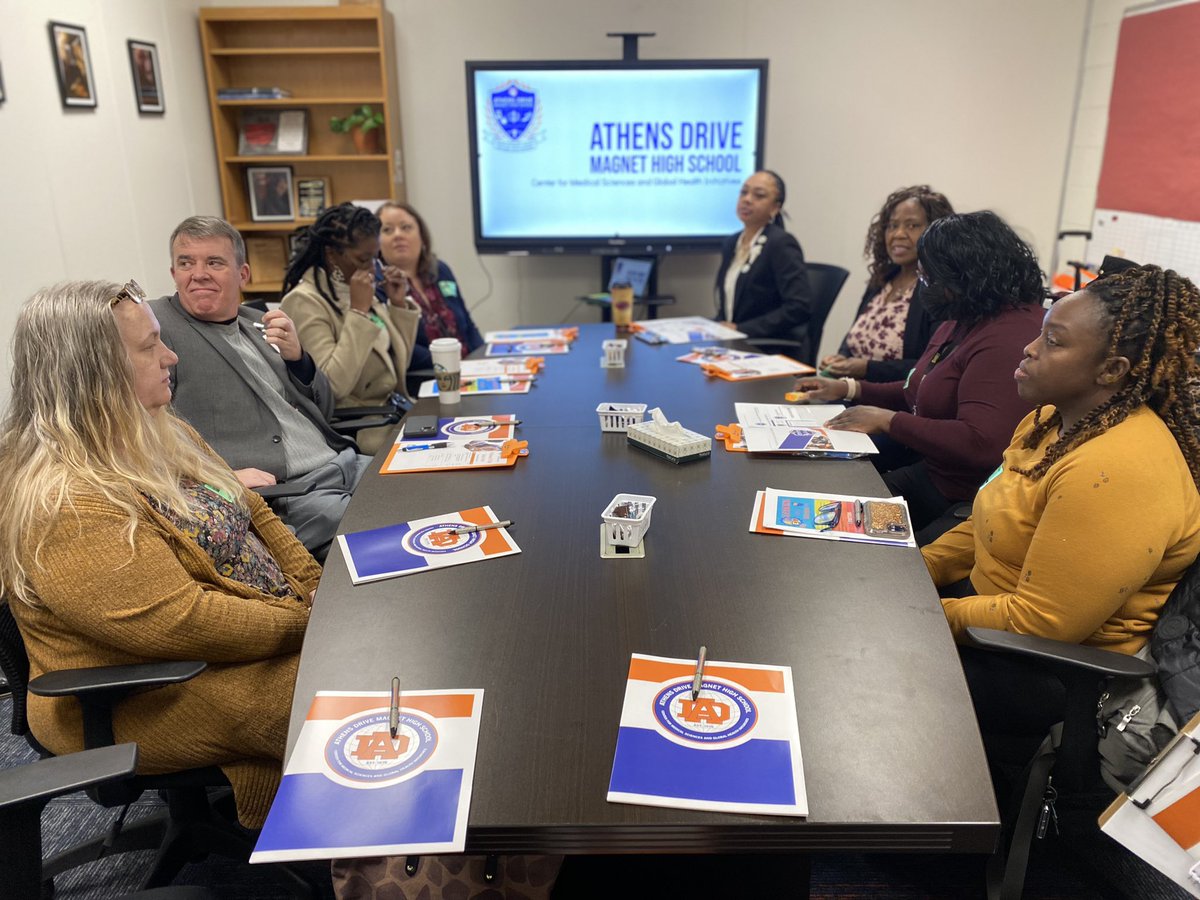 WoodsCoaching's tweet photo. Connecting people is what we do @RTI_Education Cumberland County schools is learning from @AthensDriveHS  #STARwardSTEM https://t.co/N4hqBQIpxV