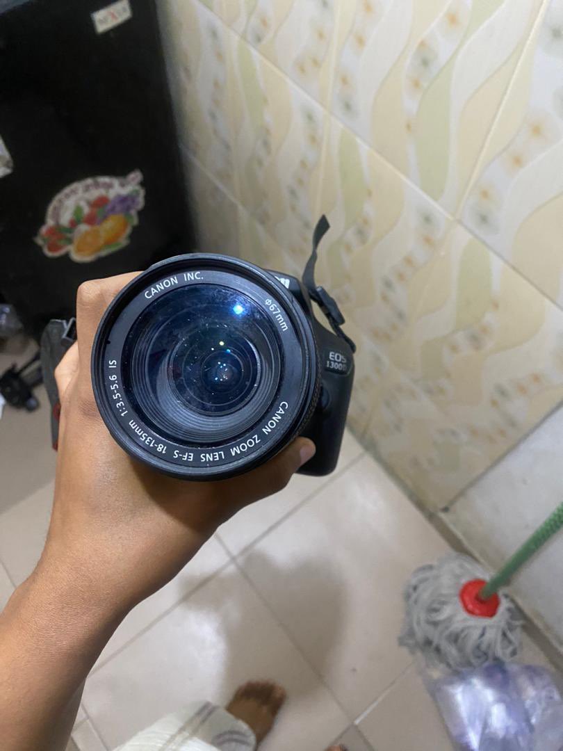 CANON EOS 1300D for sale 225 K working well and in good condition