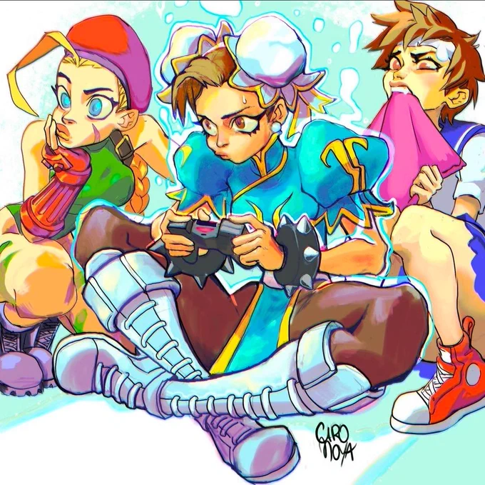 Just finished this and its one of my favorites #streetfighter 