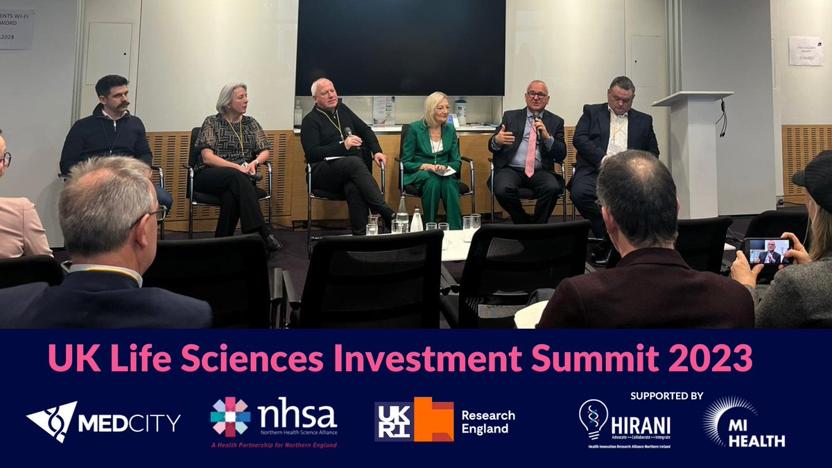 Opportunities in #techbio, the future of #pension fund investing and the imperative to co-invest are some of the topics under scrutiny with panel 1. Jenny Tooth of <a href="/UKBAngels/">UK Business Angels</a> chairs
<a href="/The_NHSA/">NHSA</a> <a href="/MidsHealth/">MI Health</a> <a href="/hiranihealth/">HIRANI</a> #LSinvestmentsummit