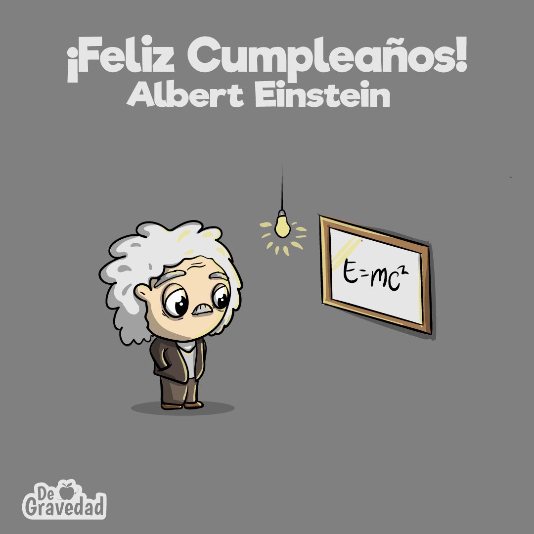 de_gravedad's tweet photo. !Feliz cumpleaños, genio! 🎉🎊🎁 

#AlbertEinstein #piDay2023 https://t.co/9LIAbcEqts