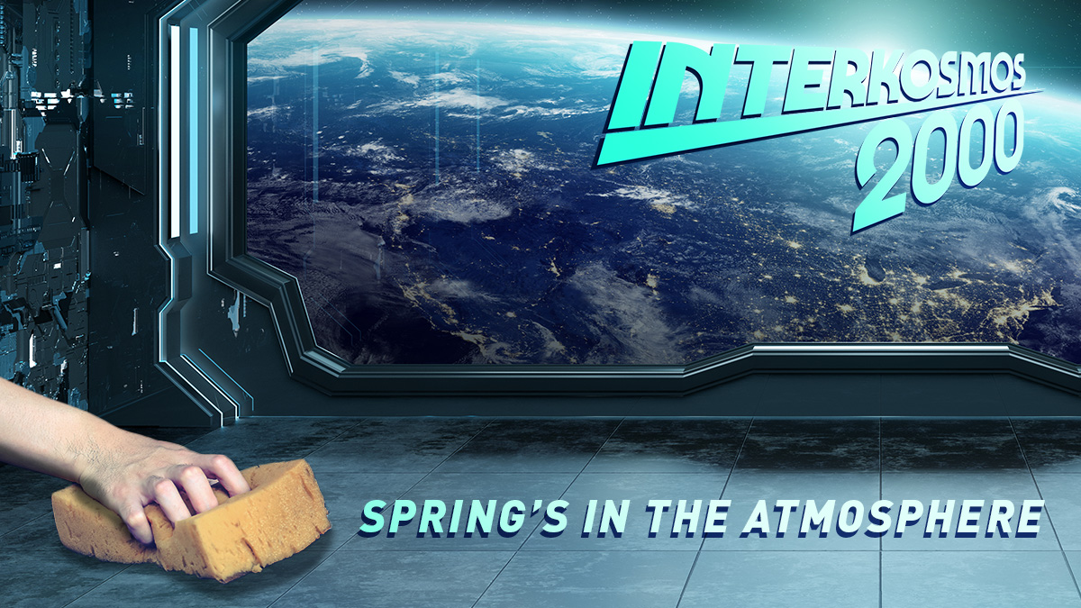 Can you feel it? 😤 Spring's in the atmosphere. Better add polishing spaceships to our spring-cleaning list. 📋