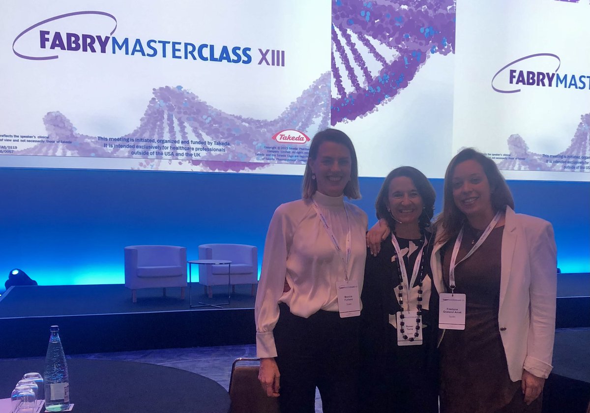Learning and enjoying about #fabrydisease in #barcelona with <a href="/torra_roser/">Roser Torra</a> <a href="/graterol_fred/">Fredzzia Graterol</a>