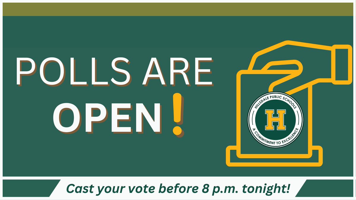 HPS_District's tweet photo. Rain or shine: polls are now open! Travel safely and vote before 8 p.m. tonight or get your Vote By Mail ballot postmarked with today’s date to make your voice heard in this special election. https://t.co/0vRoXwubz1