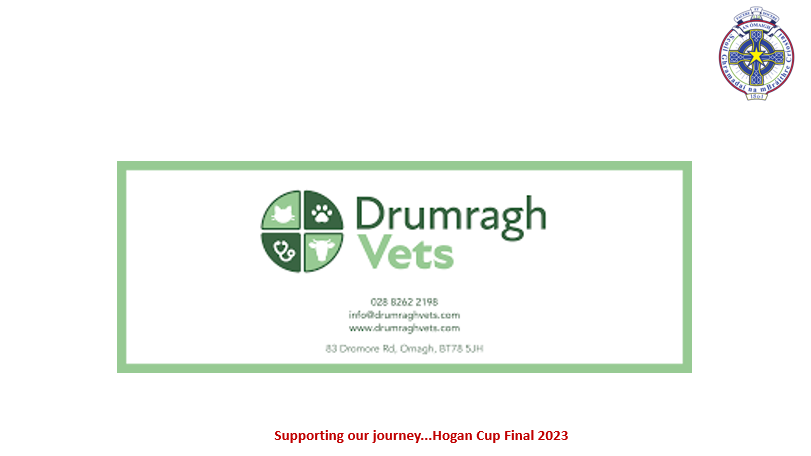 cbsomagh's tweet photo. We wish to acknowledge the generous donation from Drumragh Vets. Thank you for your support.
#CBSCommunity #ChasingGlory #HoganCup https://t.co/ekzcYmgb1W