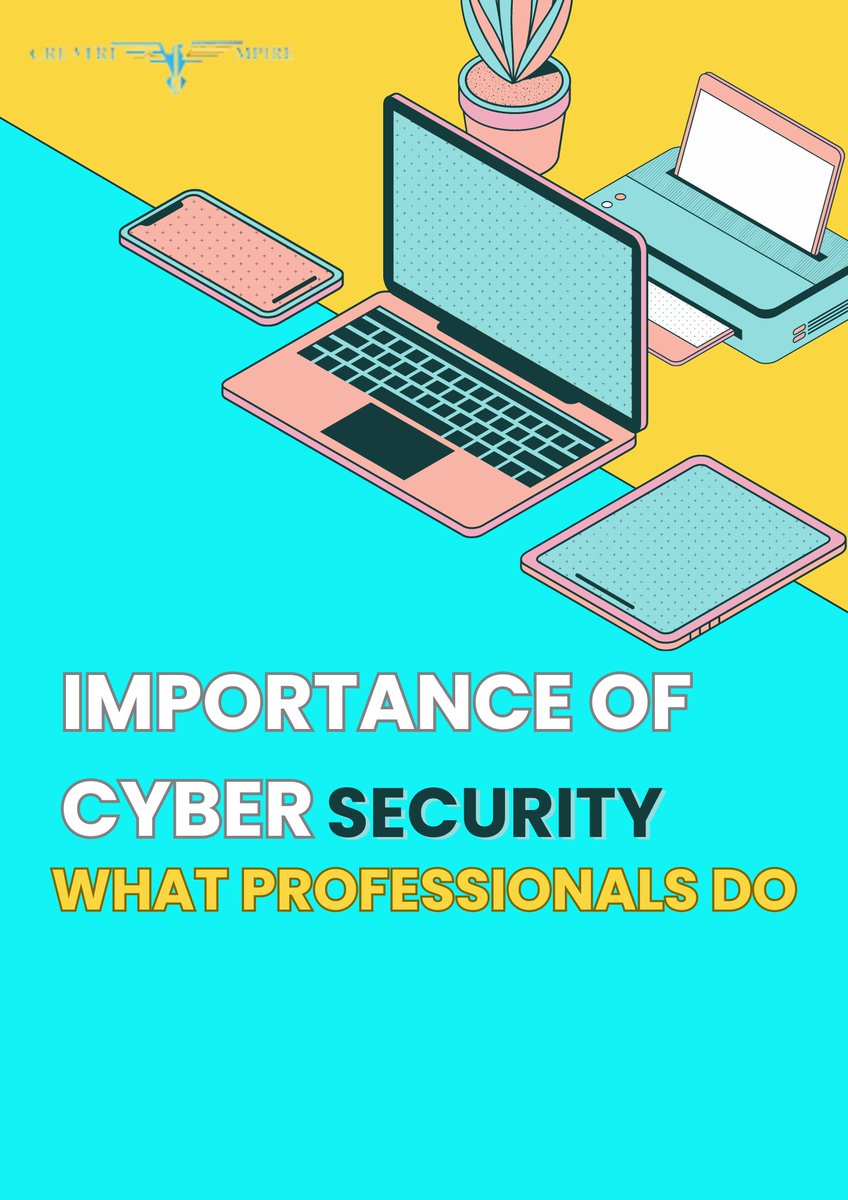 creatrixempire's tweet photo. IMPORTANCE OF CYBER SECURITY: This Is What Professionals Do.
https://t.co/Lj96sPaomF
#Naira #creatrixempire #rinu #malami #creativity #BlackTwitter https://t.co/zZmVJnS9J6