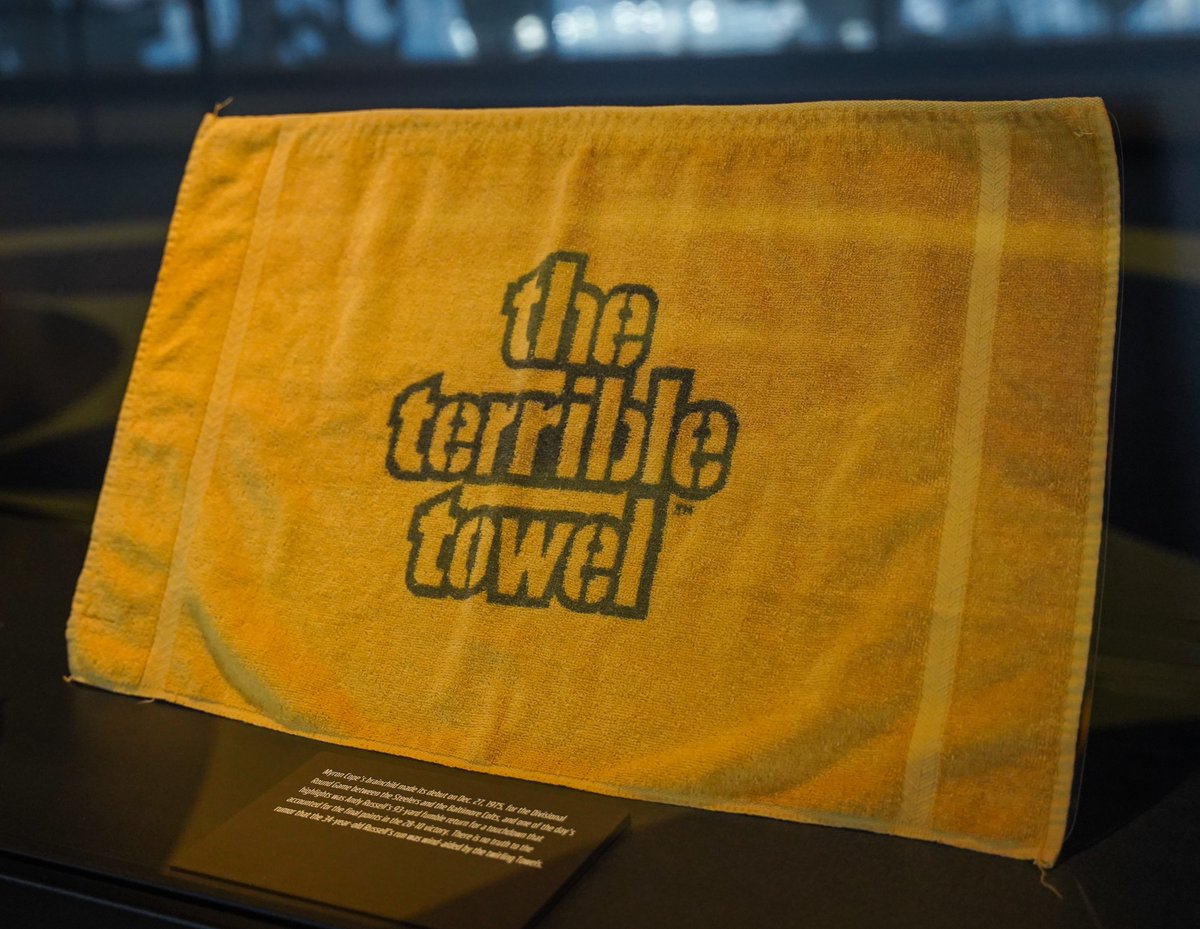 Steelers History on Twitter "Steelers Hall of Honor Museum Artifact of the Week 🔎 The original