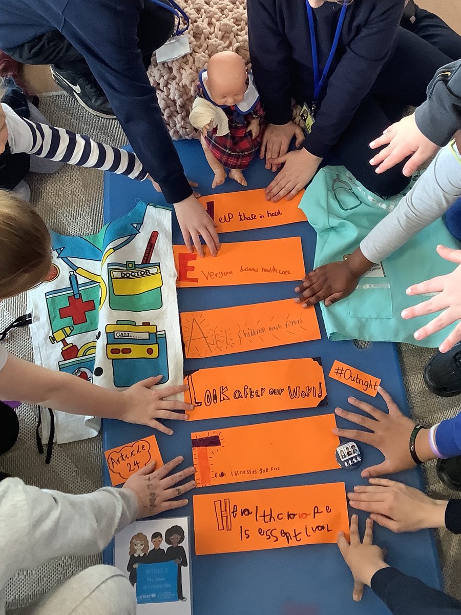RRSA_cvps's tweet photo. Article 24- Our learners at @CanalViewPSEdin have been speaking out on children’s right to healthcare as part of our Outright campaign. #Outright #pupilvoice #RRSA https://t.co/8D0ptrbBEF