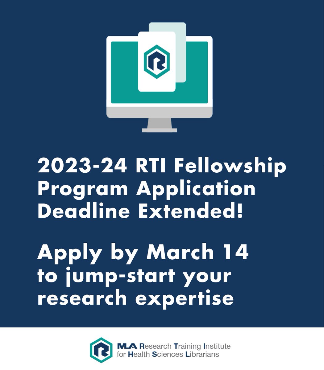 6) ChatGPT short reason:
"Research Training Institute provides a comprehensive, immersive experience to help improve academic research skills and prepare for successful careers in research and higher education."
Apply now: bit.ly/3meZBNZ

#medlibs <a href="/JrnlMedLibAssn/">JMLA</a>