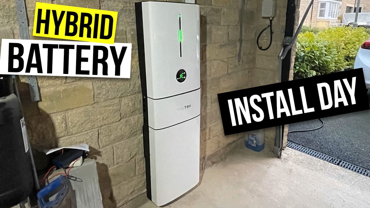 Video finally Out installing this SUPER neat battery inverter system go check out the review with me and <a href="/MorzakEV/">Morzak Electrical</a> youtu.be/lCNb913tV7U