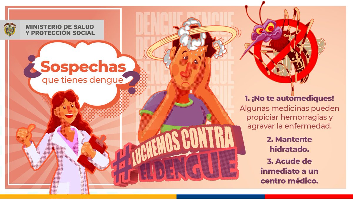 MinSaludCol's tweet photo. Entre el 1 de enero y el 18 de febrero de 2023, Colombia registró 13.678 casos de dengue.

De acuerdo con el @INSColombia, se presentan brotes en 121 de los 824 municipios con población en riesgo por dengue. 

#LuchemosContraElDengue https://t.co/sYcqGnceYB