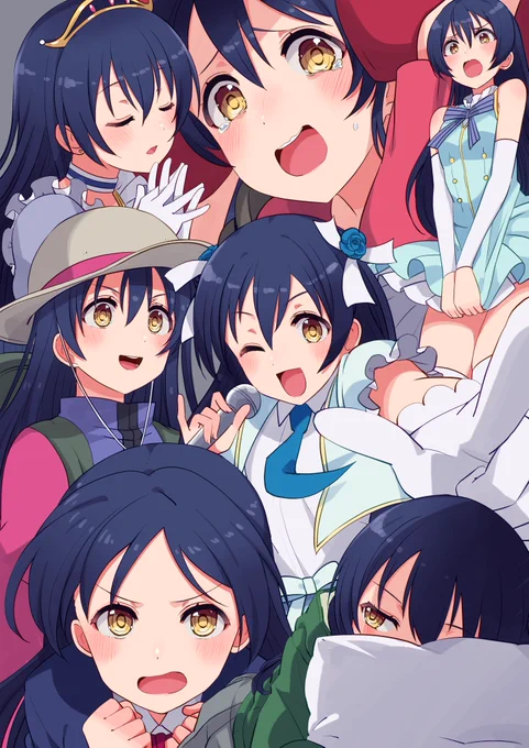 海未ちゃんおめでとう〜!#園田海未生誕祭2023   #園田海未生誕祭絵2023 