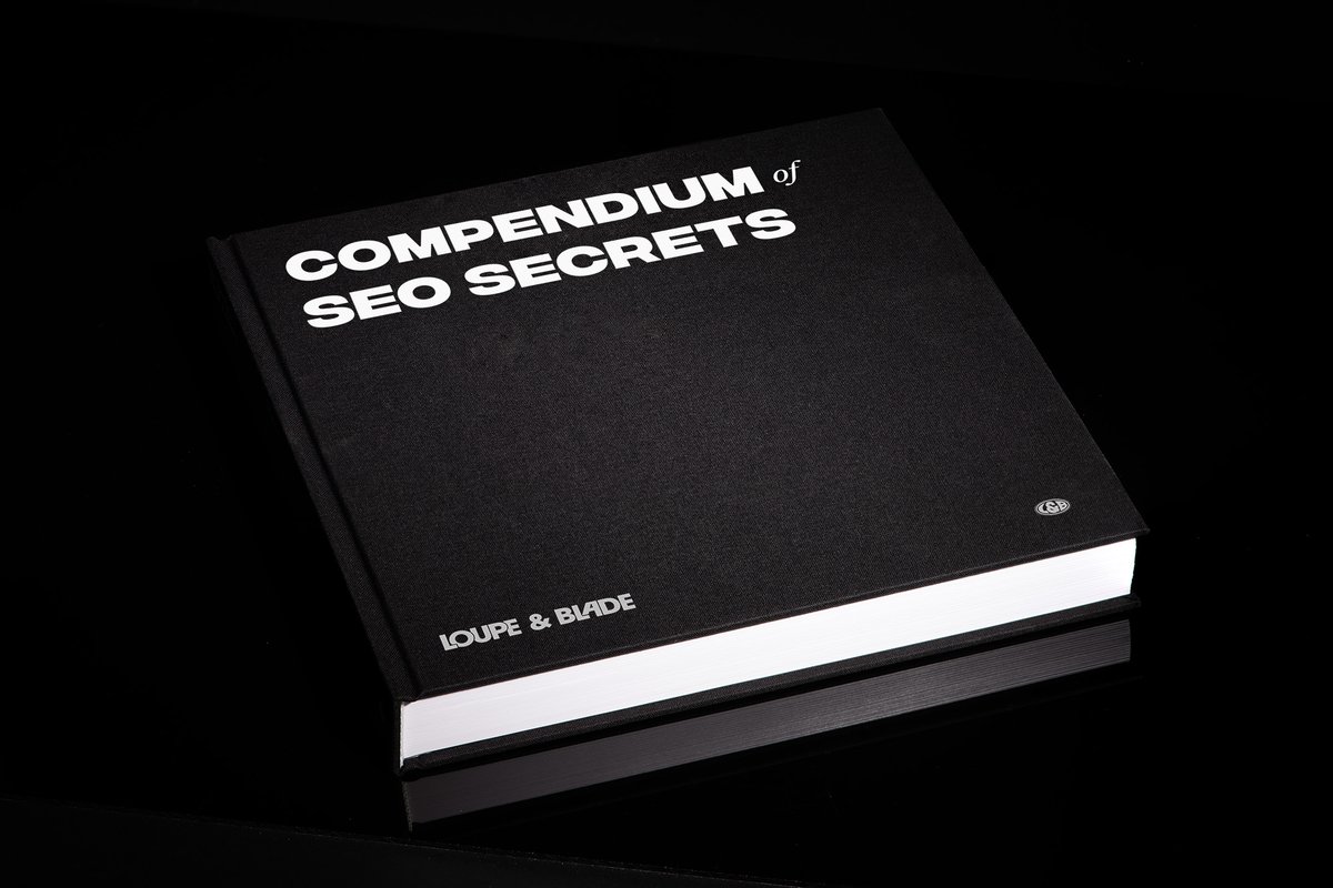 Naming, identity and site for SEO agency, Loupe &amp; Blade :)