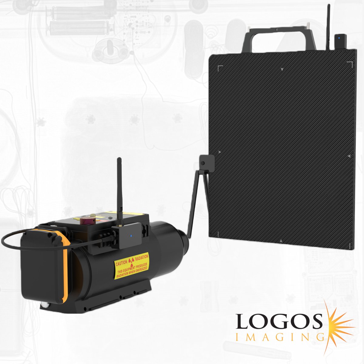 Logos Imaging’s 14” x 17” STENÓS II features a 3 mm bottom border with an 84% fill factor. This android compatible imager allows for up to 10 hours of operation on a single charge. The STENÓS II is simple to use and easy to deploy. To learn more, go to logosimaging.com