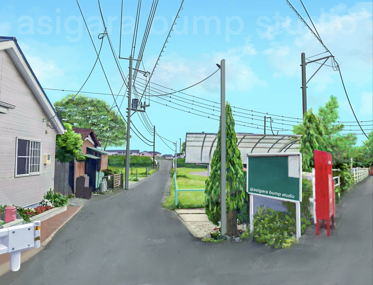 歩こう♬
#風景イラスト　

無料体験お待ちしてます(^^)
#松田イラスト教室　#足柄イラスト教室　　#イラストオンライン開催　#イラストプライベート教室　#イラストzoom　#平日　#小学生イラスト教室　#オンライン教室　#小学生オンライン教室　#イラスト教室