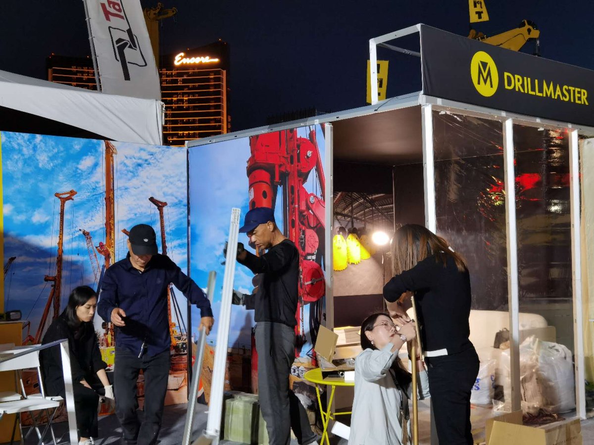 Imachinemall's tweet photo. 📢📢📢DrillMaster, the parent company of imachine, is participating in the Las Vegas Exhibition, one of the three major global construction machinery exhibitions! 
🤝🤝🤝Welcome friends from all walks of life to the booth for guidance.
Website🌐https://t.co/3Pnp0VJbn1 https://t.co/ZwH1F0EyVa