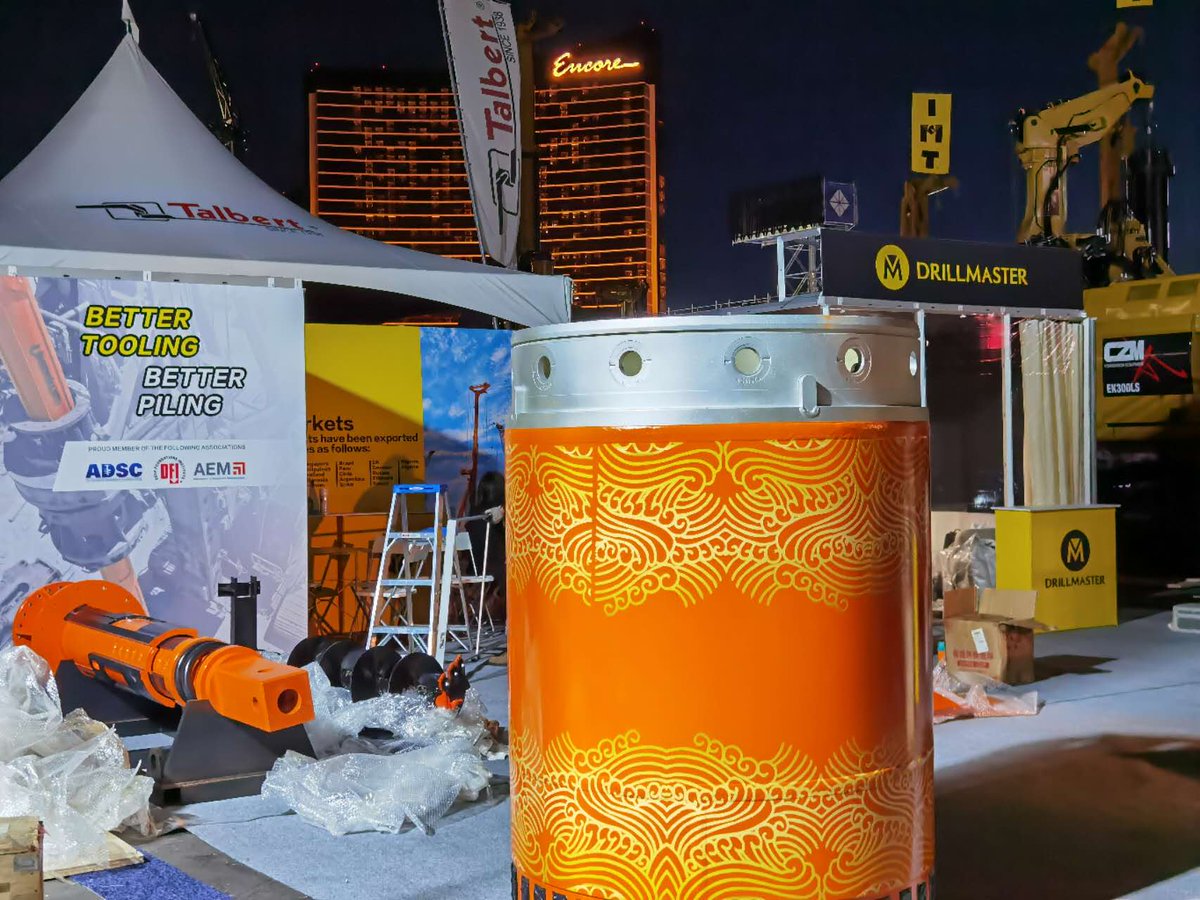 Imachinemall's tweet photo. 📢📢📢DrillMaster, the parent company of imachine, is participating in the Las Vegas Exhibition, one of the three major global construction machinery exhibitions! 
🤝🤝🤝Welcome friends from all walks of life to the booth for guidance.
Website🌐https://t.co/3Pnp0VJbn1 https://t.co/ZwH1F0EyVa